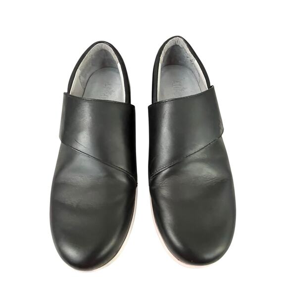 Alegria by PG-Lite QIN-601 Slip On Shoe 38 US 8-8.5 M Black Napa Leather Comfort - Picture 3 of 15
